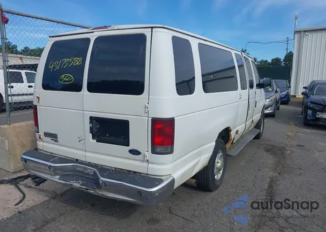 2008 Ford E-350 Super Duty from USA, damaged, VIN 1FBSS31L08DB35985